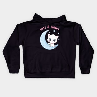 I'm Cute and I know it Smart Cookie Sweet little kitty cute baby outfit Kids Hoodie